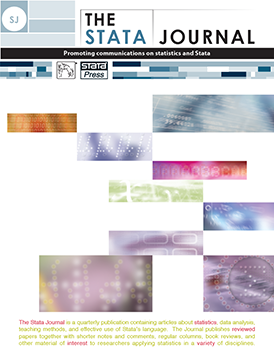 Stata Journal cover